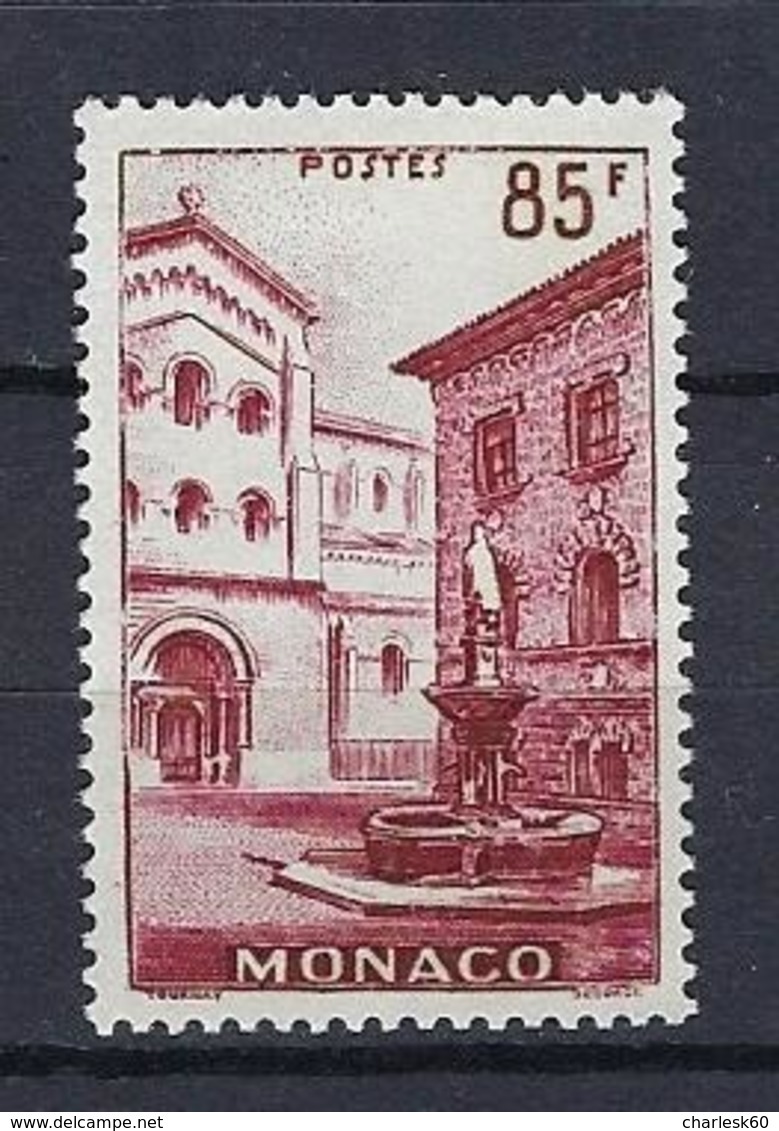 Timbre - Monaco - 1959 - Y&T N° 508 - Place Saint Nicolas - Avec Trace De Charnière - Neufs