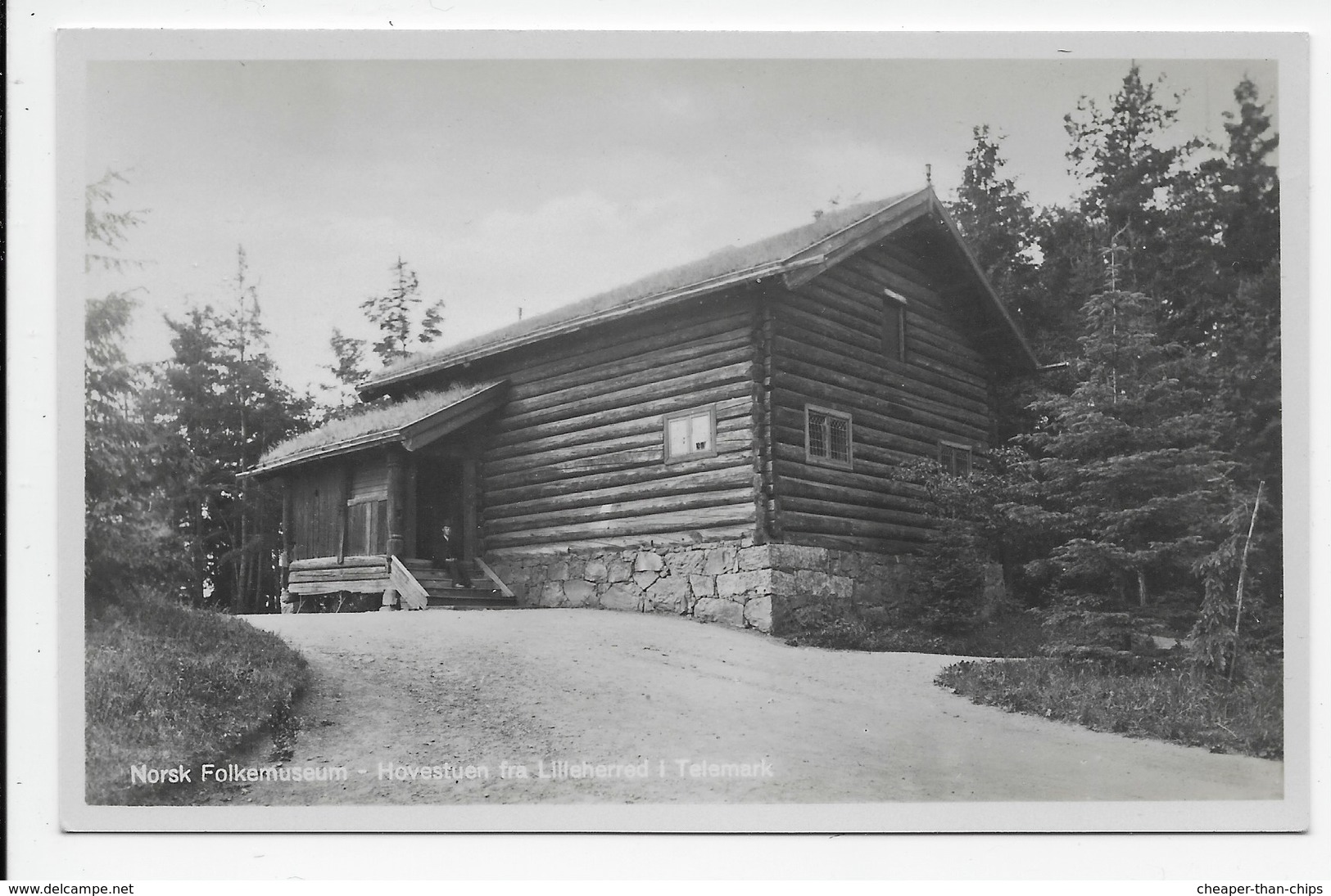 Norsk Folkenmuseum - Hovuestuen Fra Lillehered I Telemark - Norway