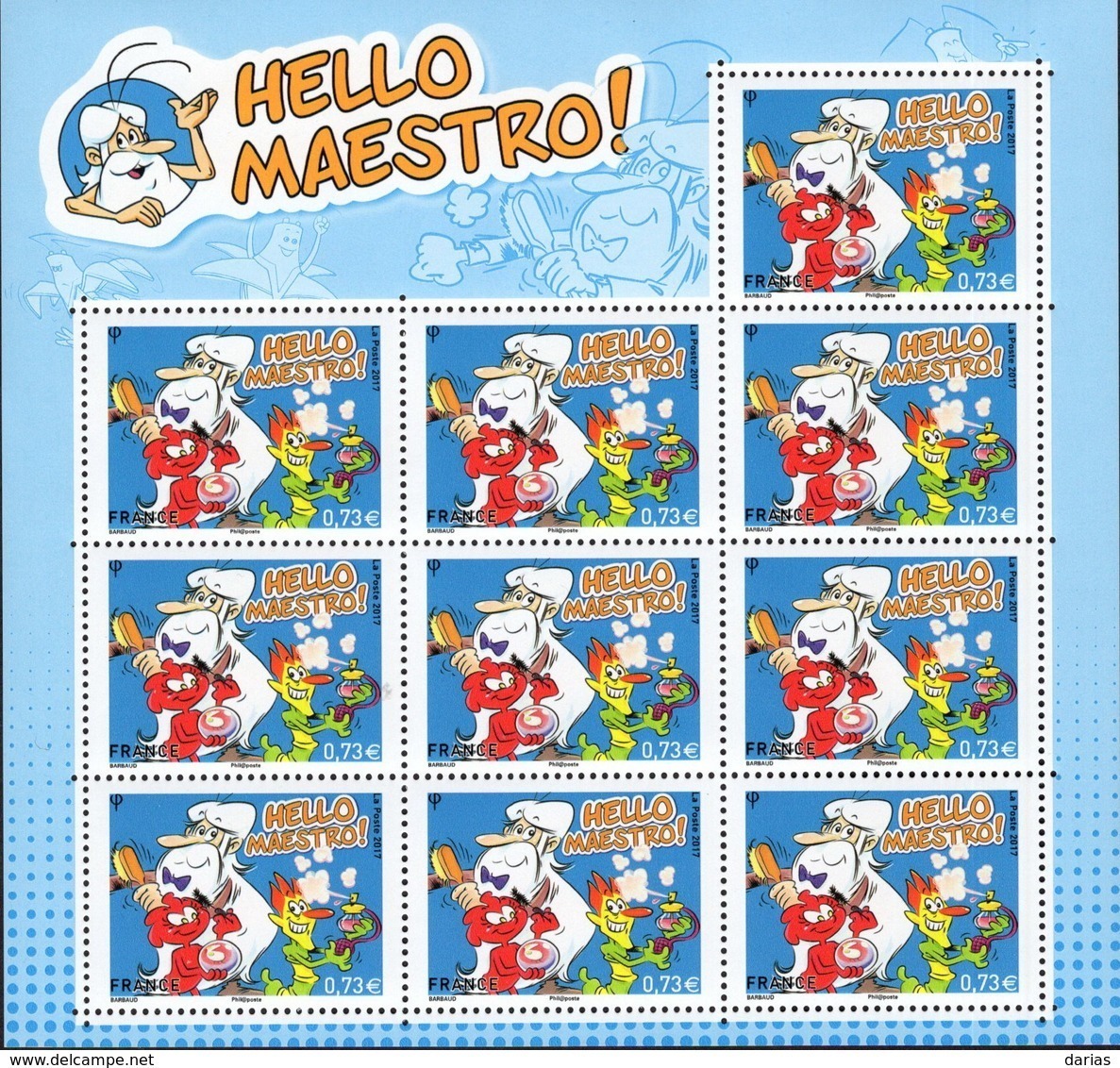 BLOC N° 139 "HELLO MAESTRO" LUXE Bas Prix RARE - Neufs