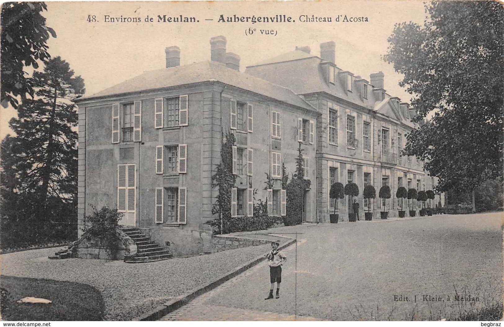 AUBERGENVILLE       CHATEAU D ACOSTA - Aubergenville