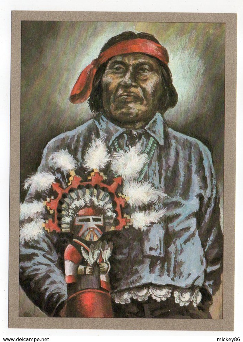 Thème  Indiens -- PUEBLO-INDIANER  --- Illustrateur Et Texte  K-D  KUBAT - Indiani Dell'America Del Nord