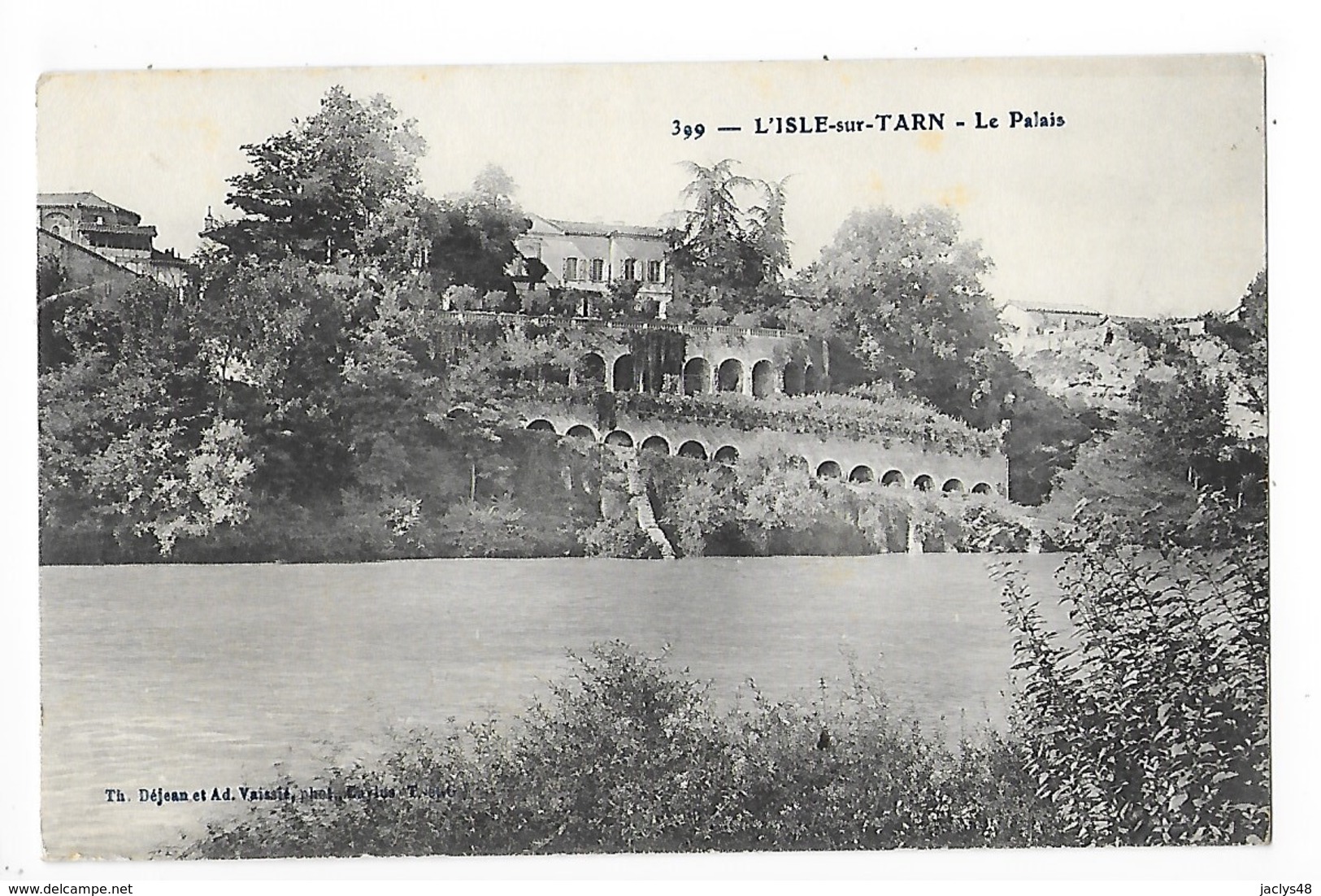 L'ISLE Sur TARN  (cpa 81)  Le Palais   -  L 1 - Lisle Sur Tarn