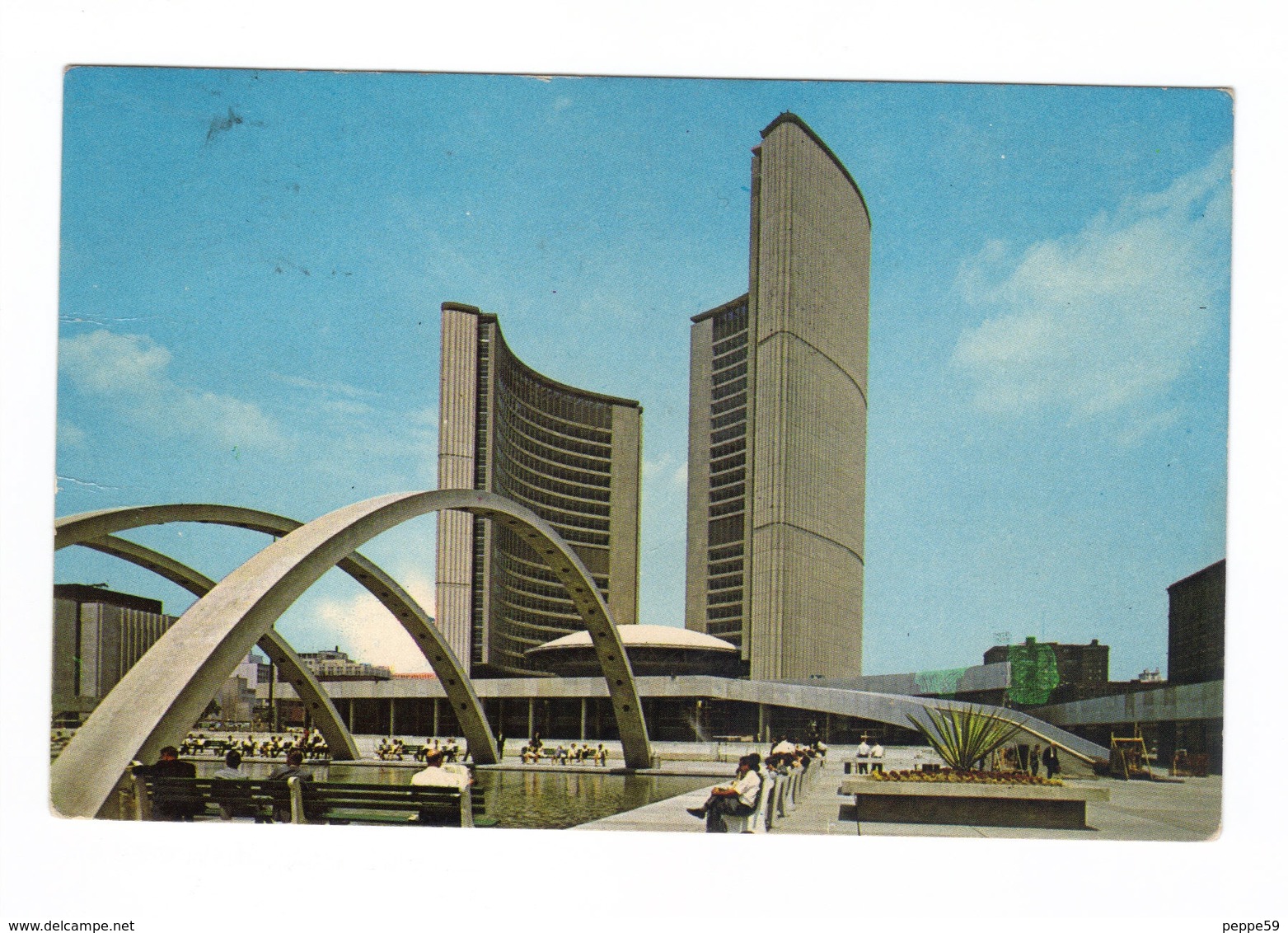 Cartolina Postale - Canada - Ontario - Toronto - Nathan Phillips Square - Toronto