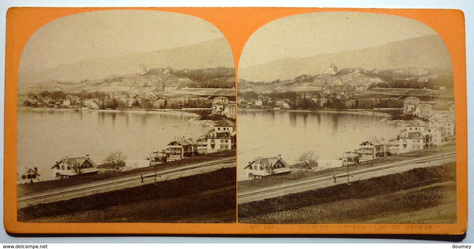 CLARENS - VERNEX (LAC DE GENÈVE ) - SUISSE - Stereoscopic