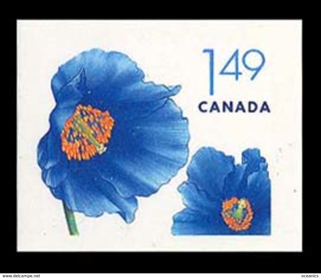 Canada (Scott No.2134 - Timbres Courants - Fleurs / Flower Definitives) [**] - Neufs