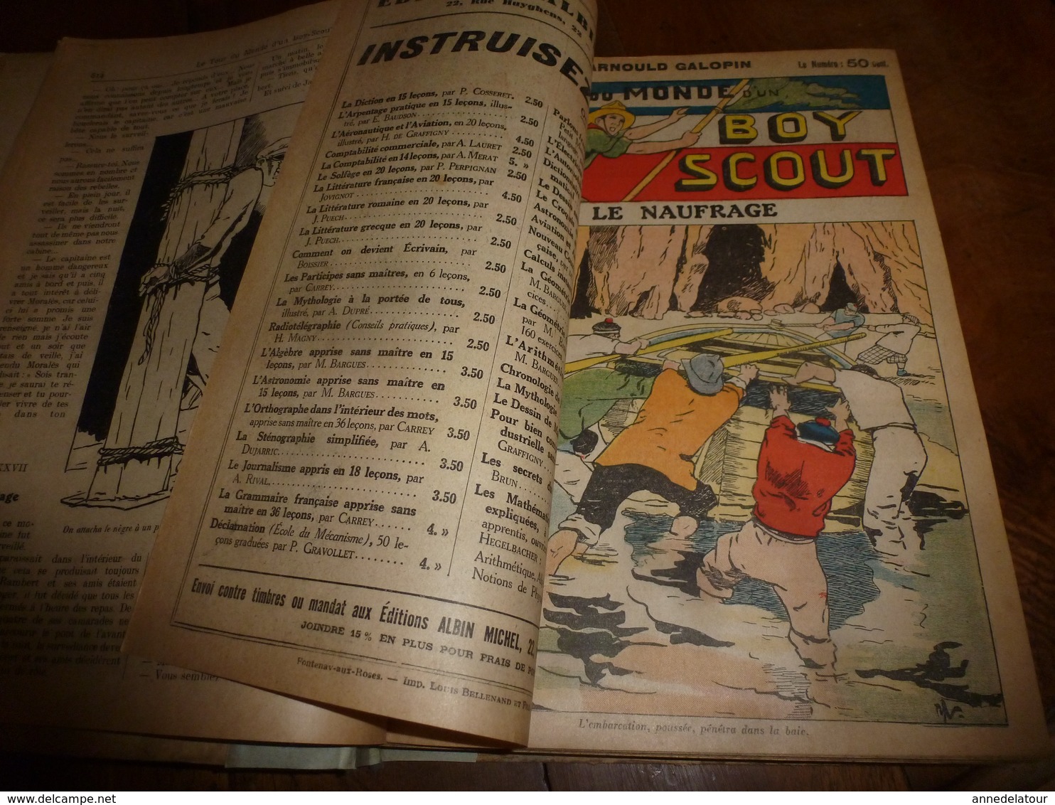 19??  Le Tour du Monde d'un BOY SCOUT par Arnould Galopin