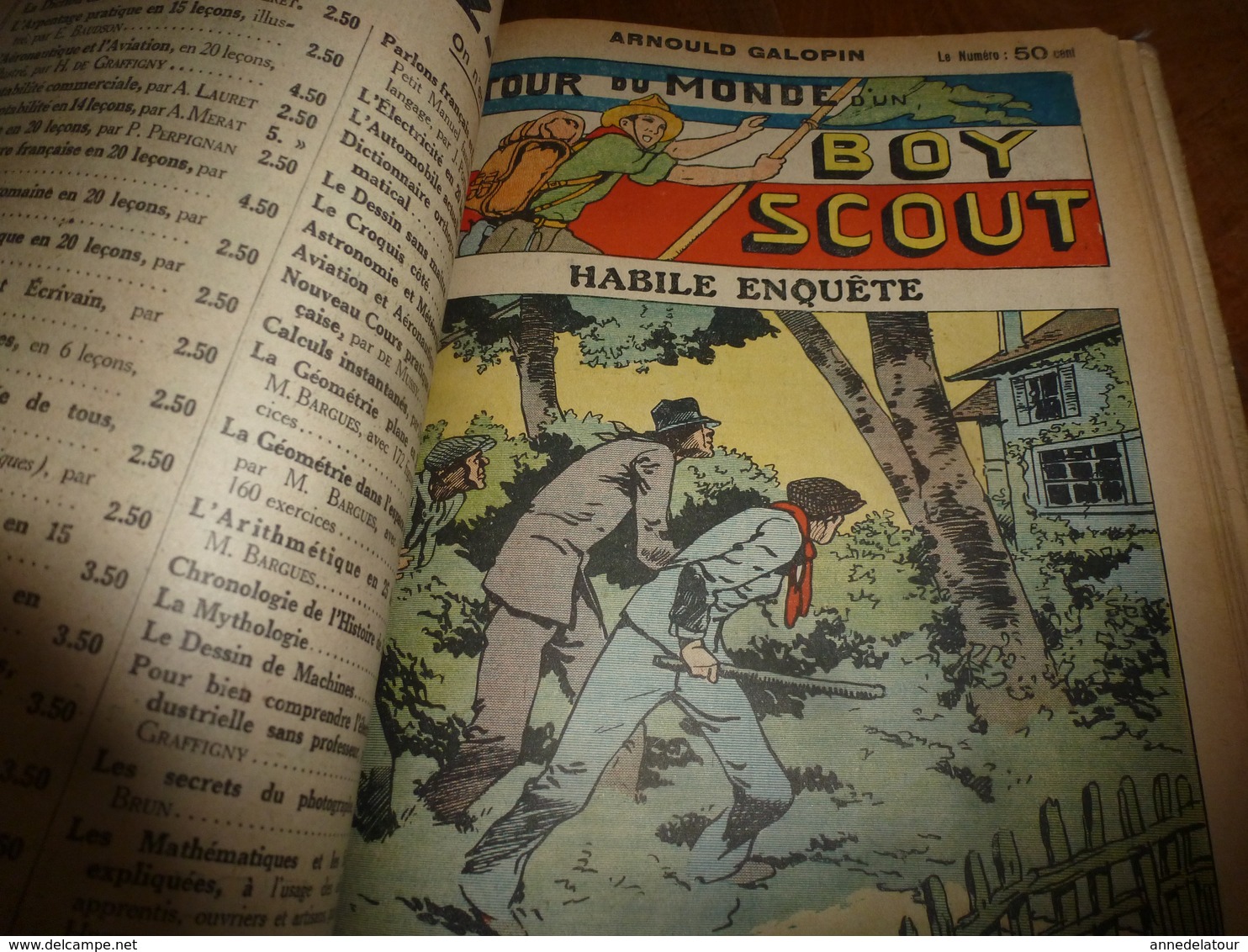 19??  Le Tour du Monde d'un BOY SCOUT par Arnould Galopin