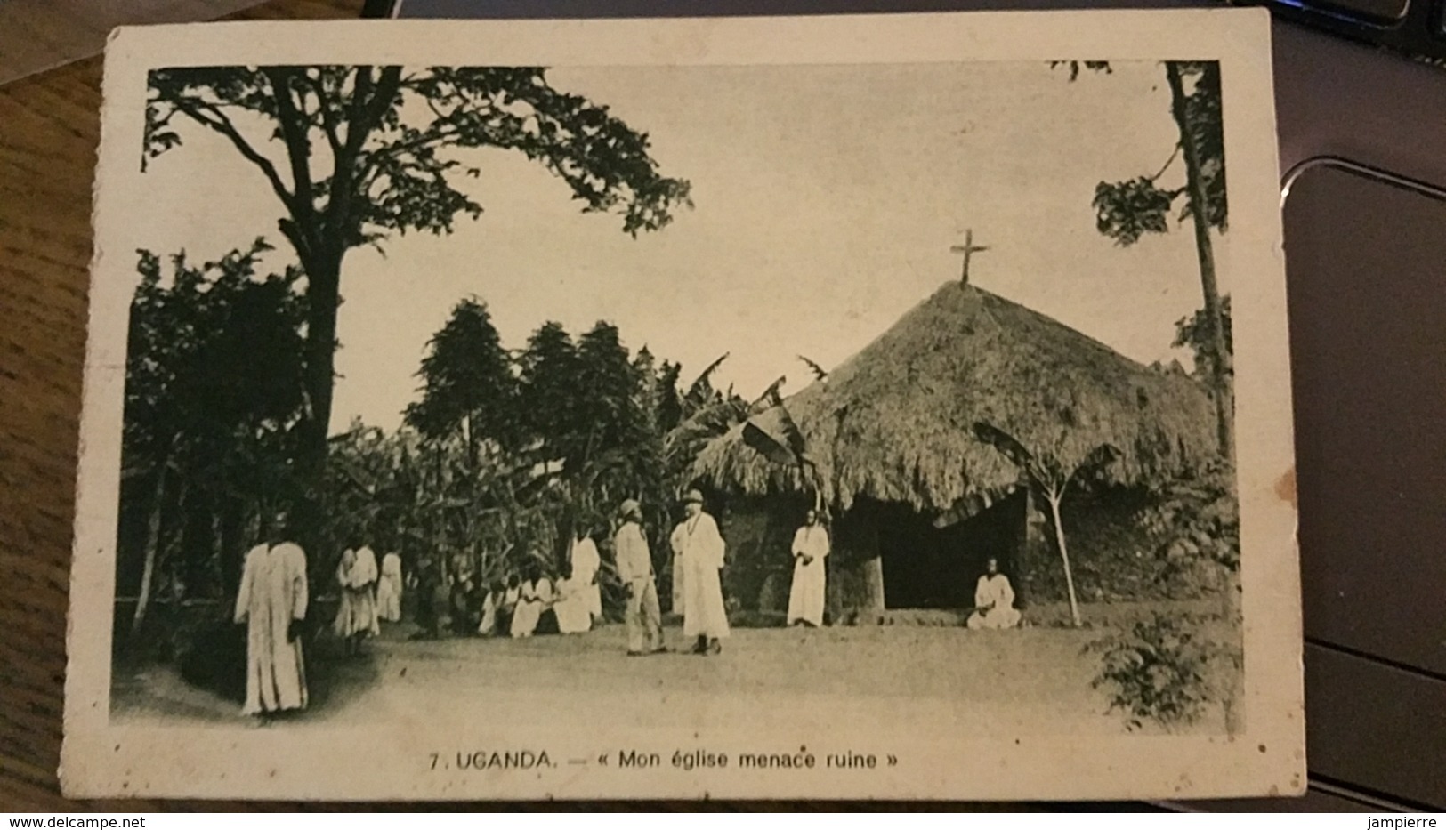 7. Uganda (Ouganda) - "Mon église Menace Ruine" - Colonie De Vacances De St-Paul De Lyon - Mas De Tence (Hte-Loire) - Oeganda