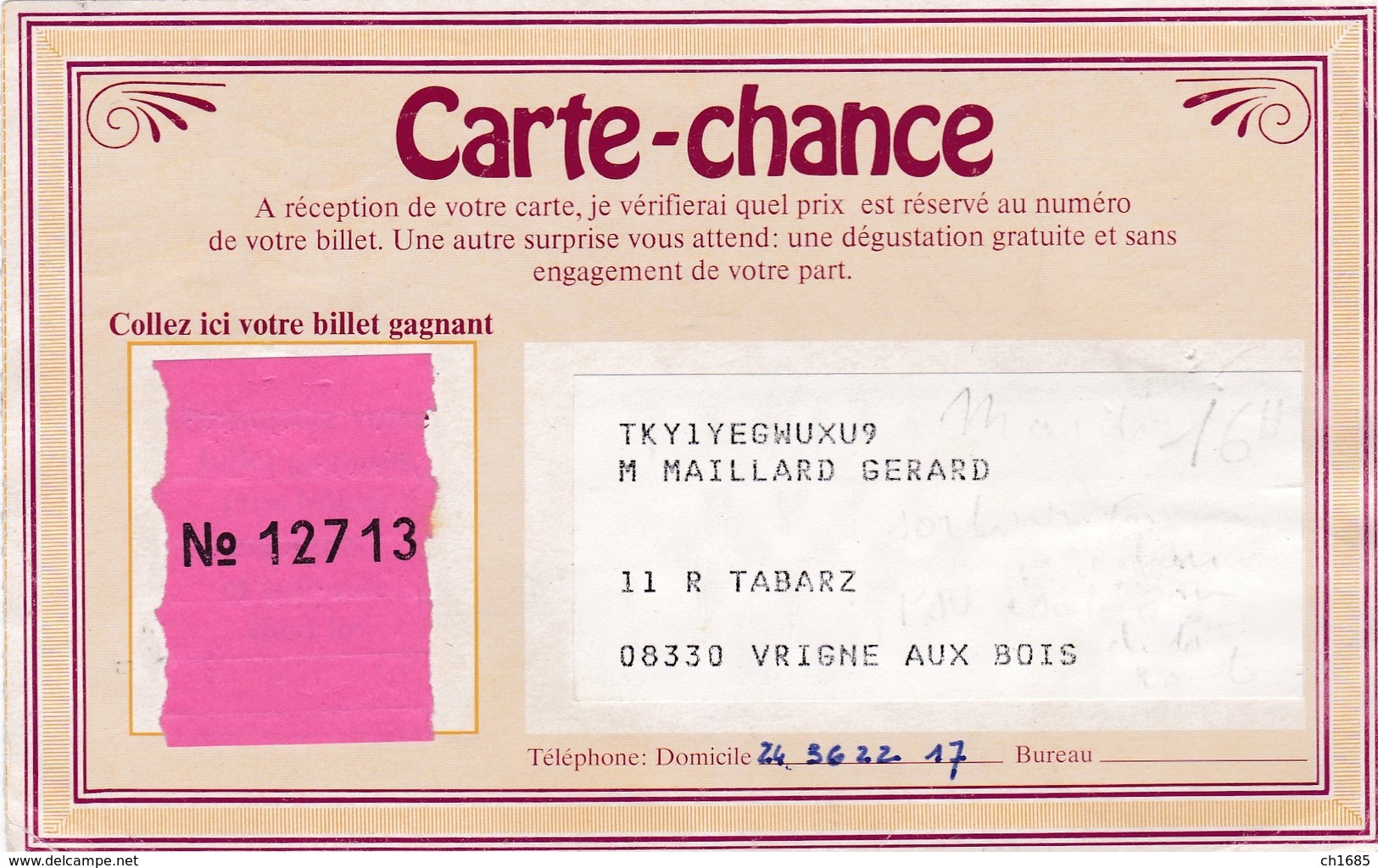 Carte Taxée Pour Franchise Abusive (lettre T Dessinée)  Refusée , Retournée à L'expéditeur Puis Réexpédié Affranchie - 1859-1959 Lettres & Documents