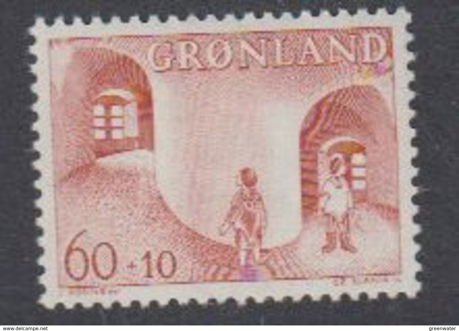 Greenland 1968 Kinderhilfe 1v ** Mnh (41075C) - Ungebraucht