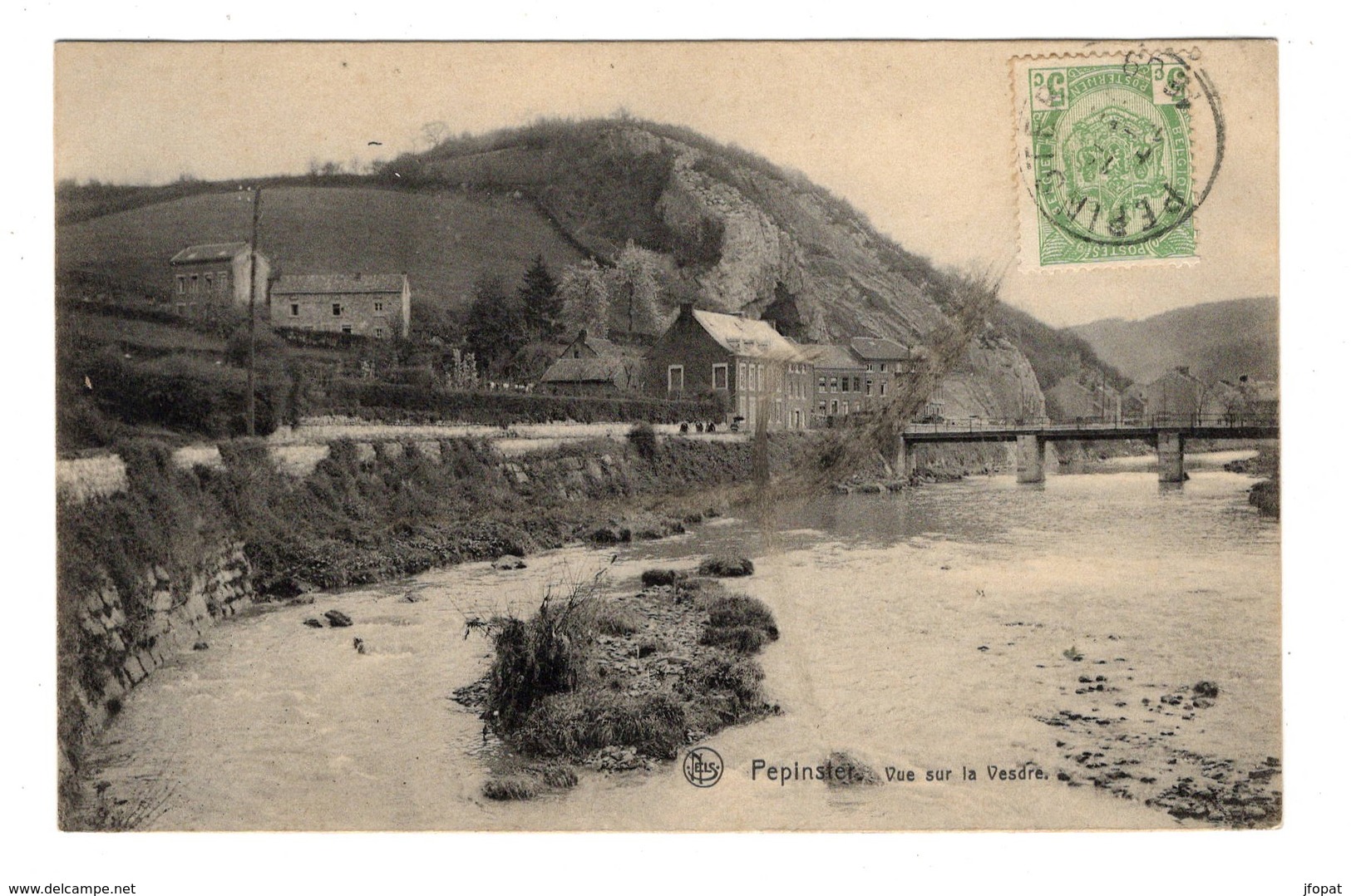 BELGIQUE - PEPINSTER Vue Sur La Vesdre - Pepinster