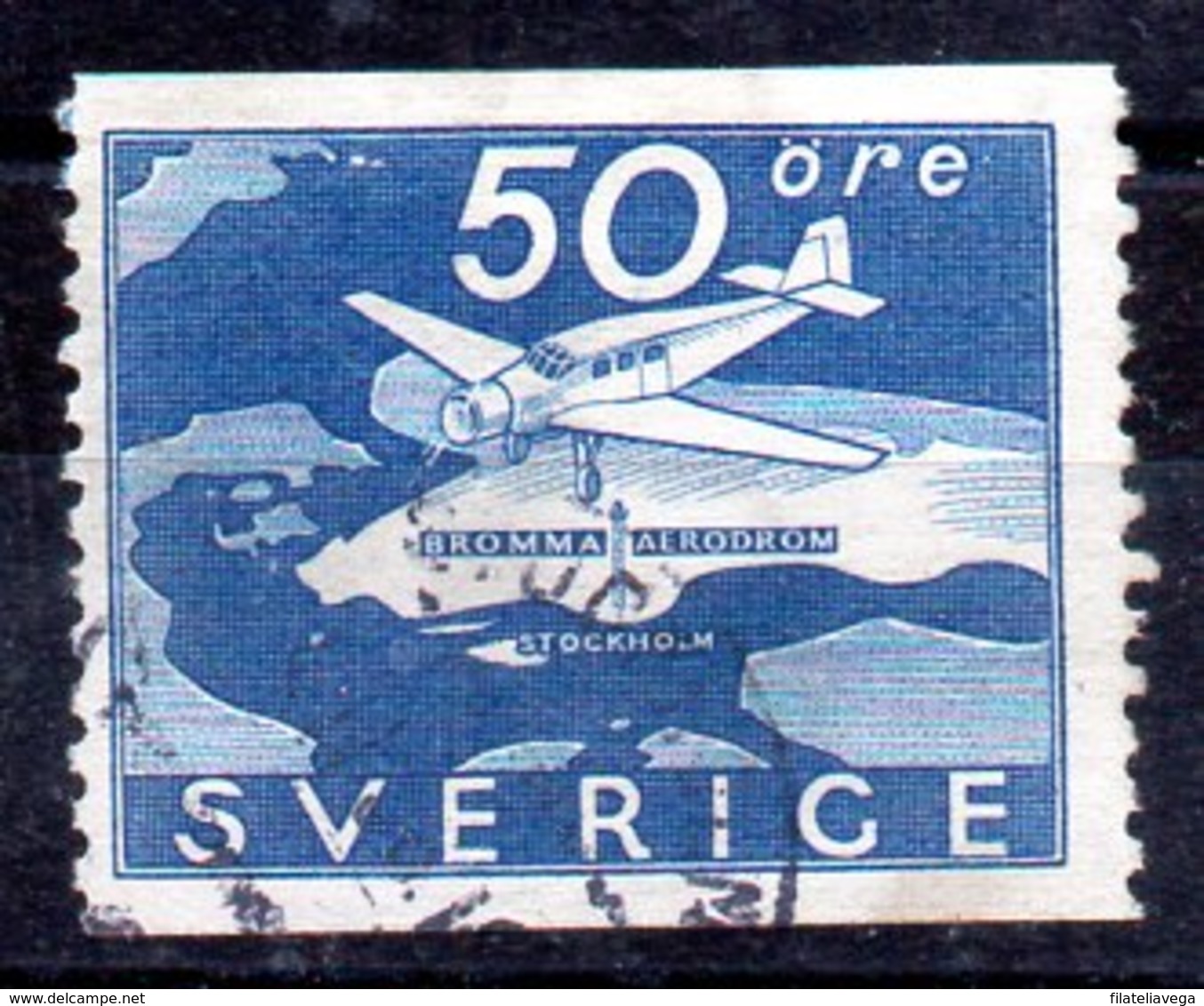 Serie De Suecia Nº Yvert 6 O - Usados