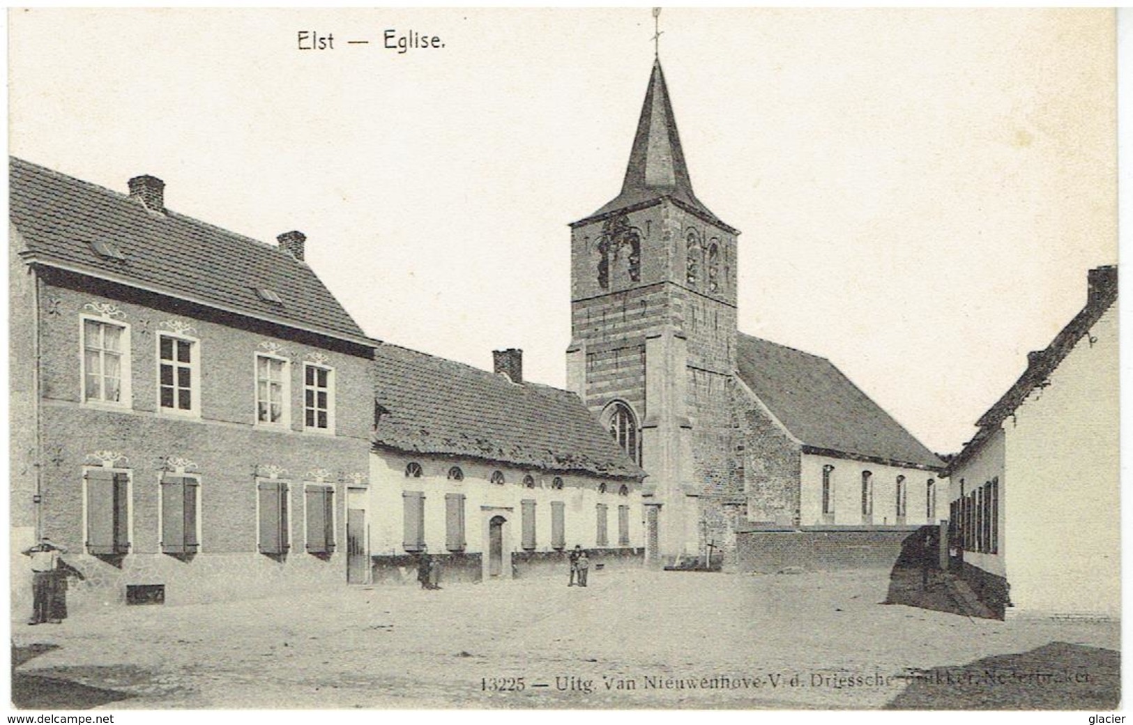 ELST - Brakel - Eglise - 13225 Uitg. Van Nieuwenhove V.D. Driessche Drukk. Nederbrakel - Star ? - Brakel