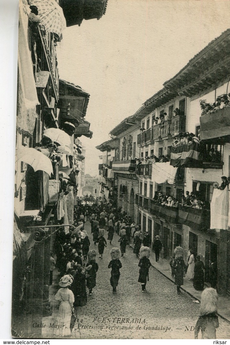 ESPAGNE(FUENTERRABIA) PROCESSION - Autres & Non Classés