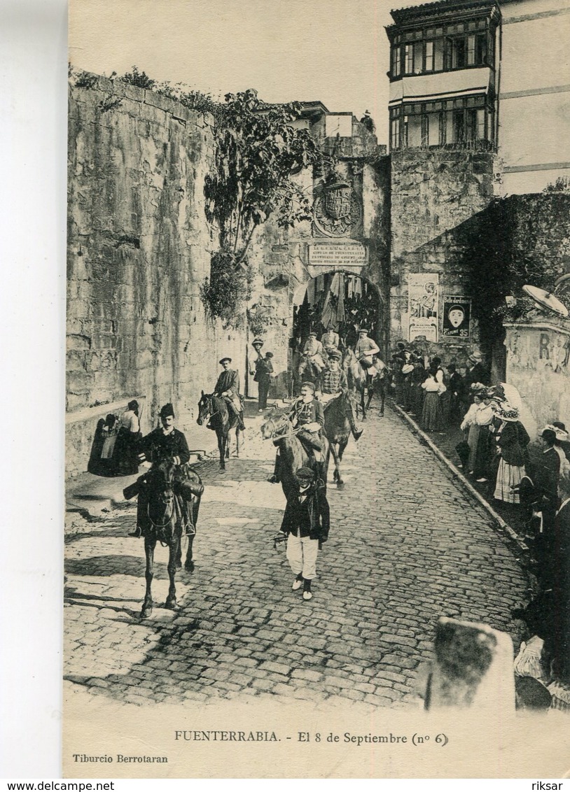 ESPAGNE(FUENTERRABIA) PROCESSION - Autres & Non Classés