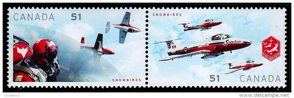 Canada (Scott No.2159a - Snowbirds) [**] - Unused Stamps
