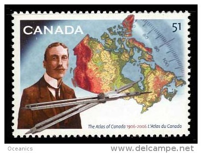 Canada (Scott No.2160 - Atlas Du Canada) [**] - Unused Stamps