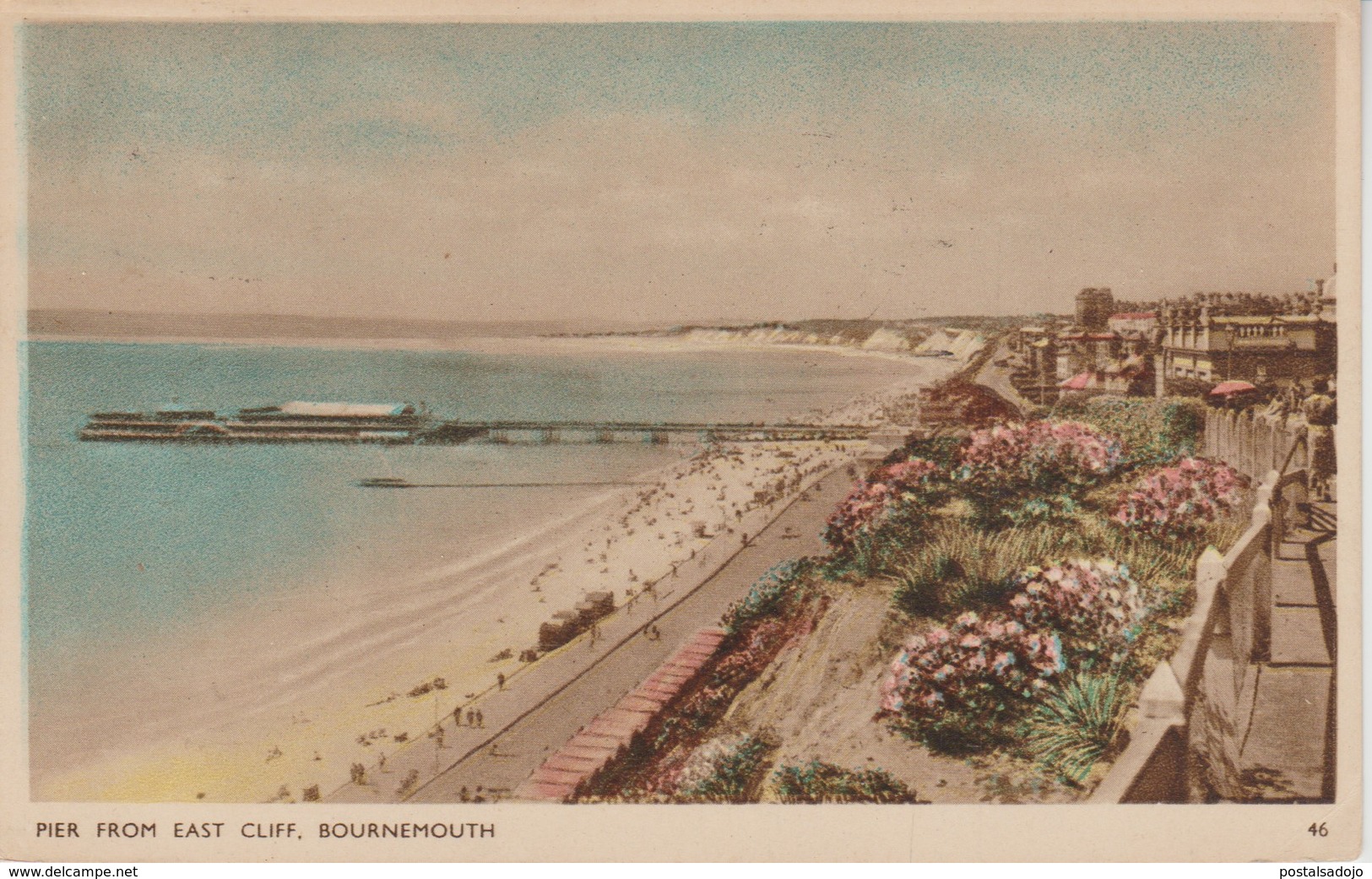 (ANG670)  BOURNEMOUTH. PIER FROM EAST CLIFF - Bournemouth (desde 1972)