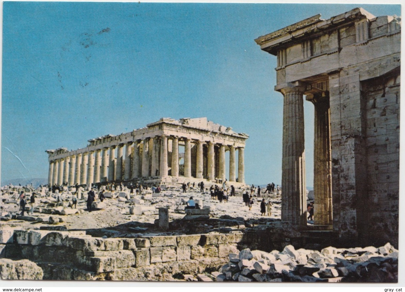 ATHENS, Acropolis - The Parthenon, Greece, 1981 Used Postcard [21994] - Greece