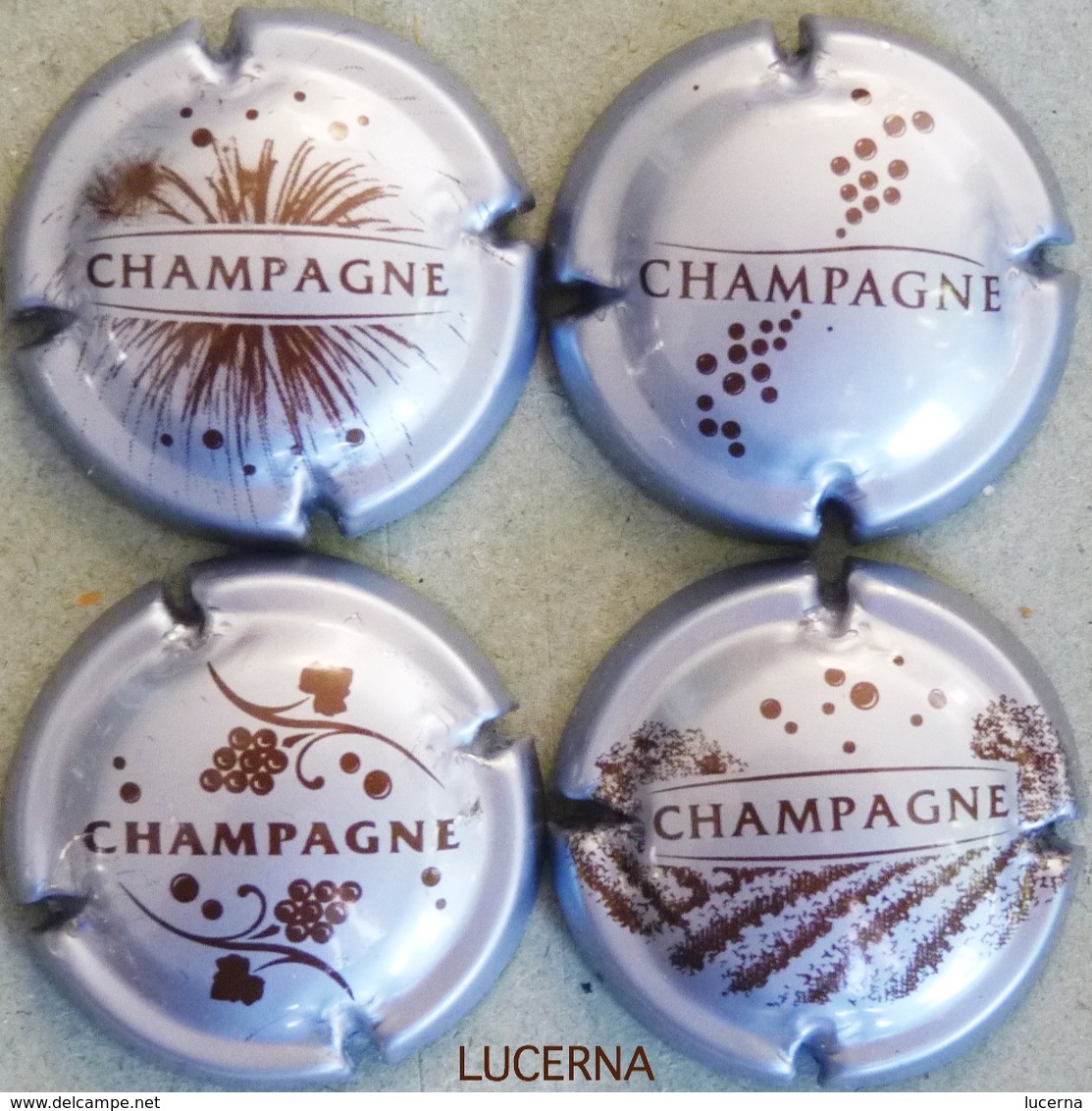 LOT N° 764 765 766 767 DE LA VIGNE AU CHAMPAGNE - Collections