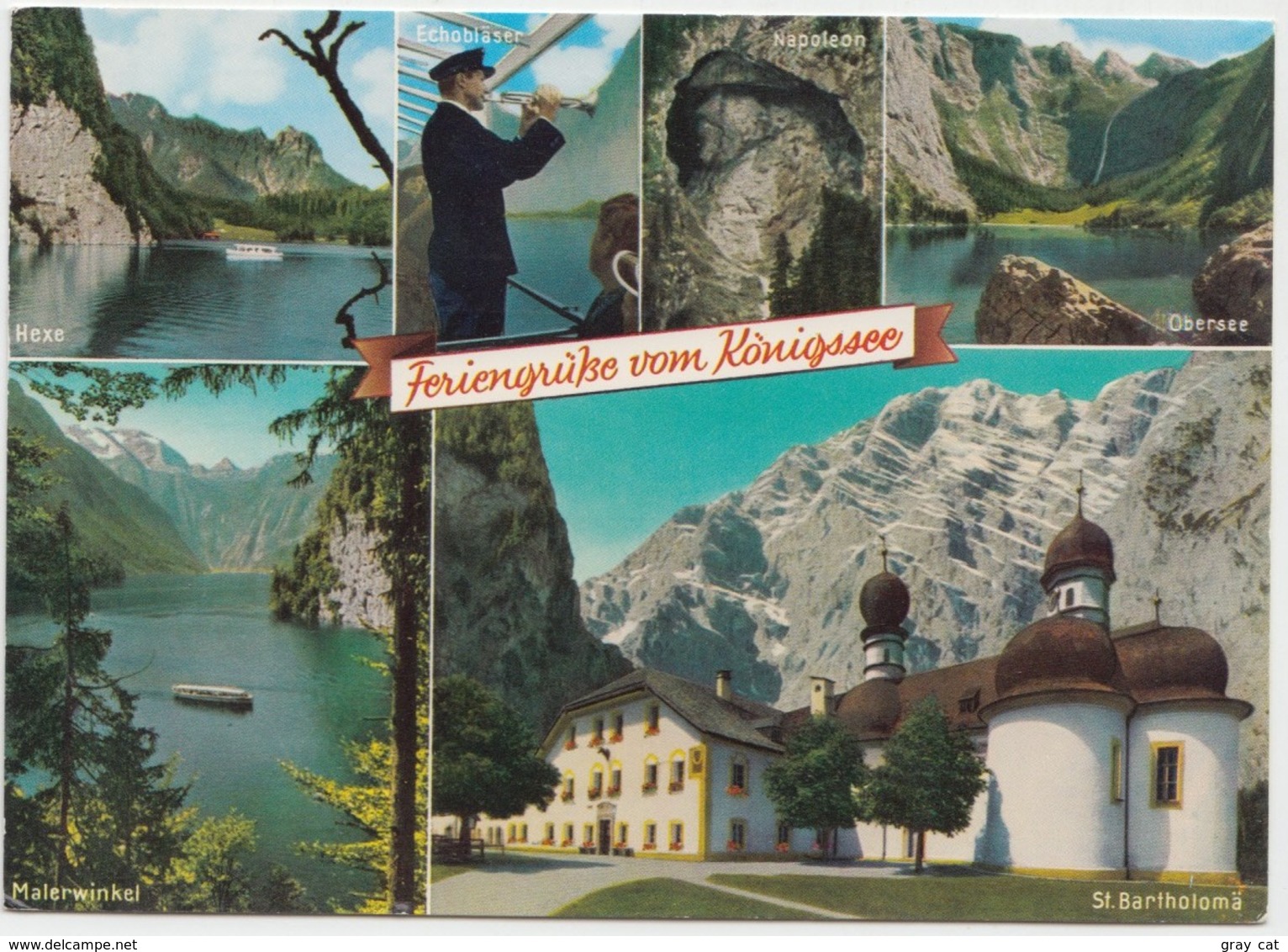 Ferienglücke Vom Königssee, 1980 Used Postcard [21997] - Other & Unclassified