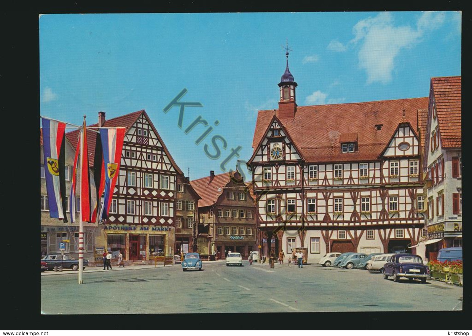 Urach/Württ. - Marktplatz Und Rathaus [AA13-1671 - Sonstige & Ohne Zuordnung