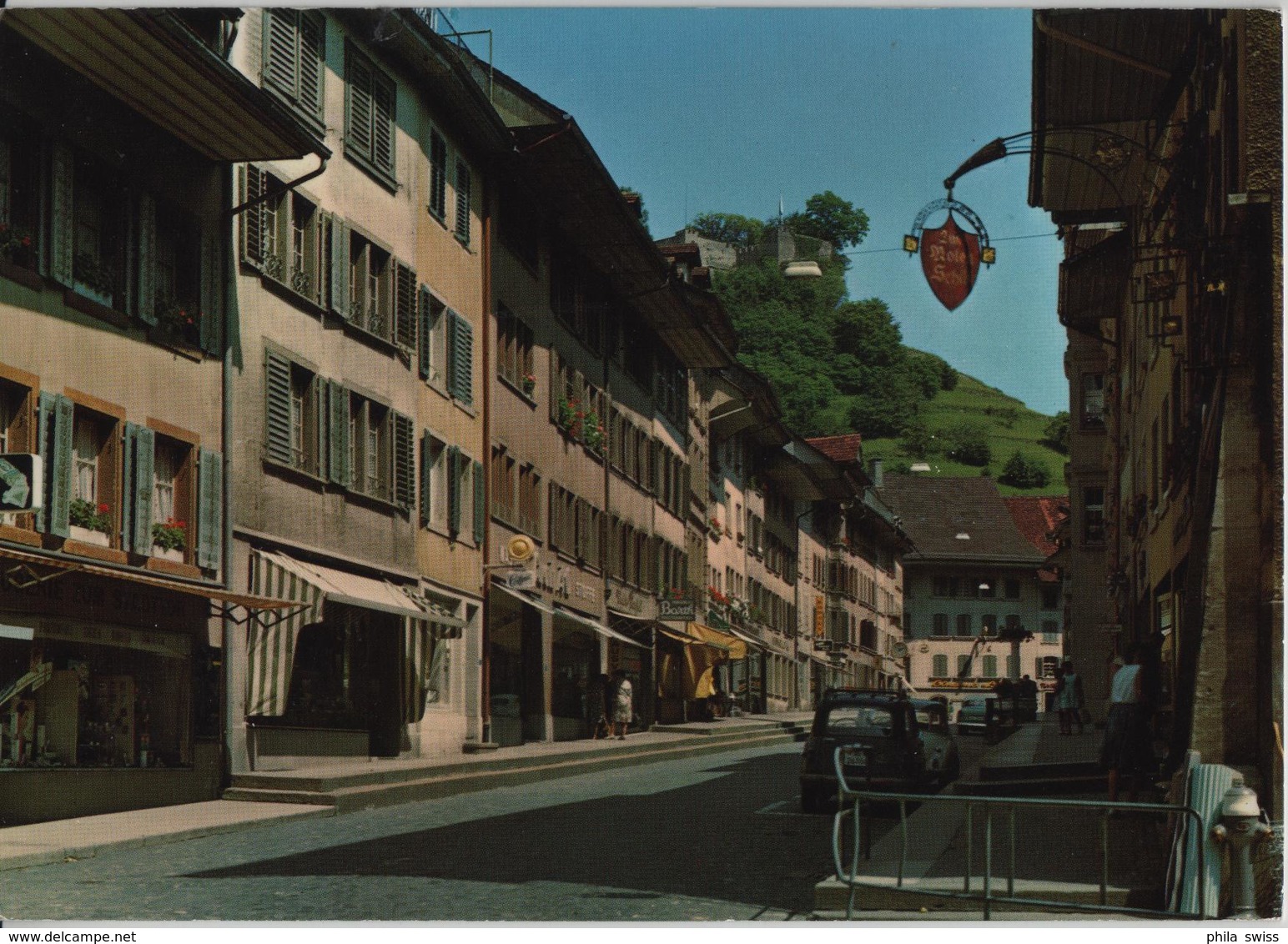 Lenzburg - Rathausgasse - Photo: Rud. Suter - Lenzburg