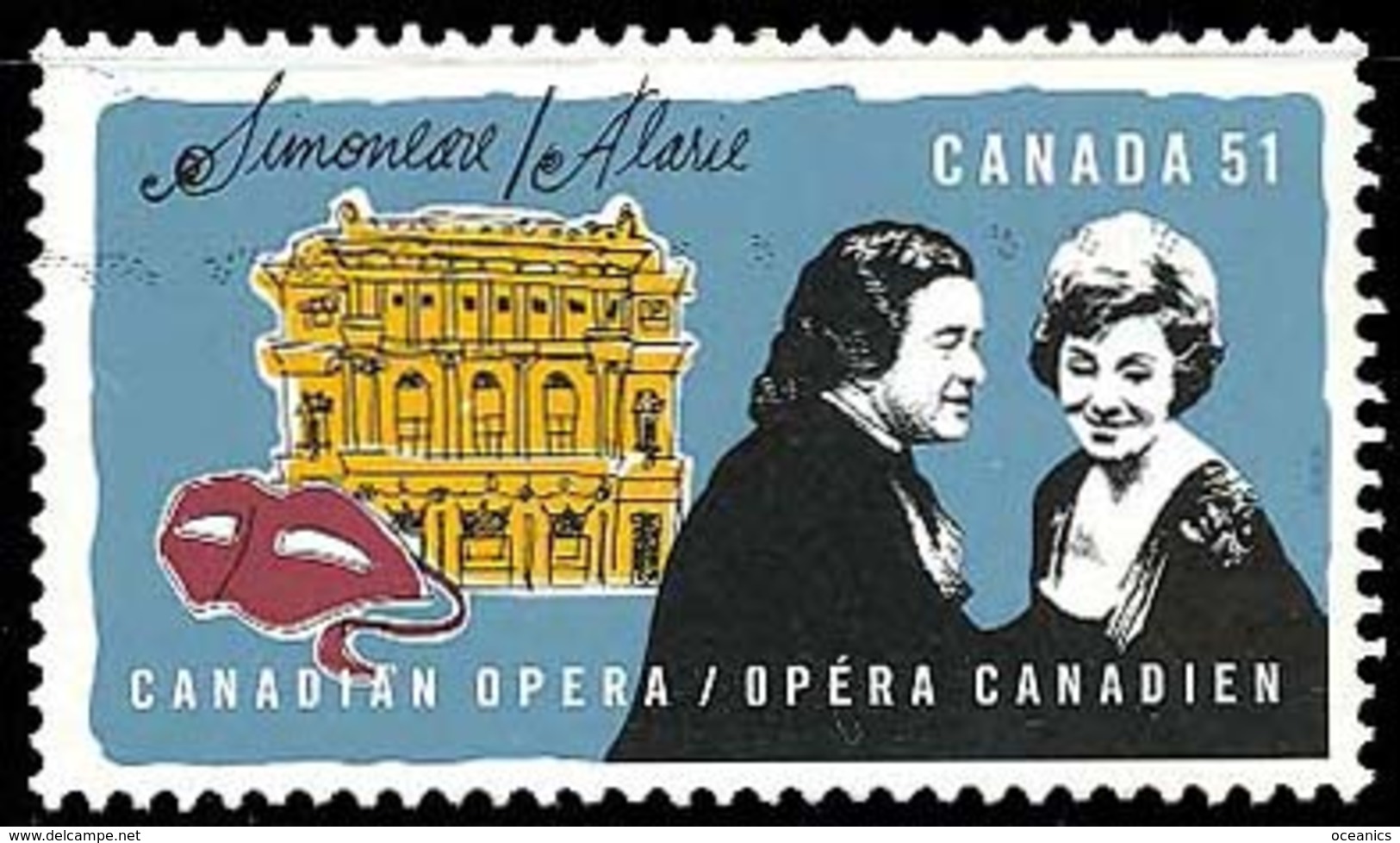 Canada (Scott No.2180 - Opera) (o) - Oblitérés