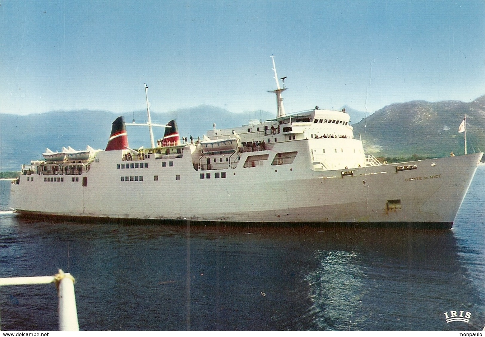 20. (2B). CPM. Haute Corse. Le Comté De Nice. (Car-Ferry De La Compagnie Générale Transatlantique) - Bastia