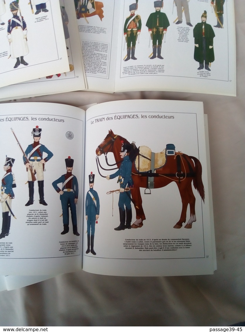 LIVRE "OFFICIERS ET SOLDATS DE LA GARDE IMPERIALE" Volume 3.4.6.10 - France