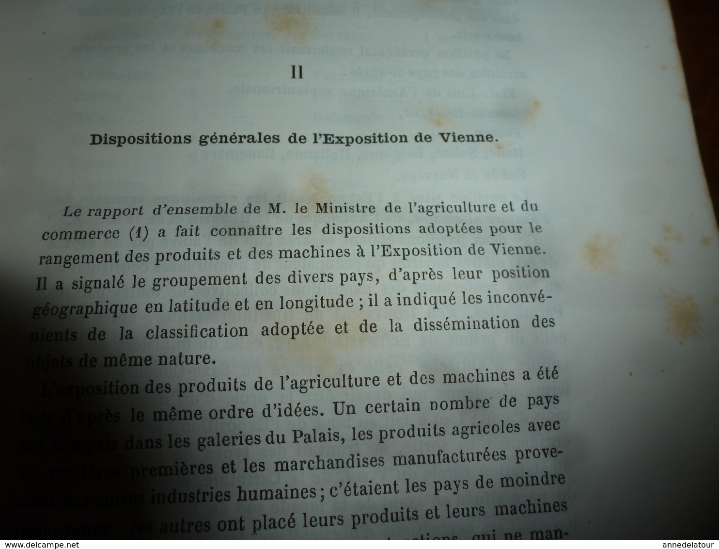 1874 RAPPORTS sur l'AGRICULTURE par Eugène Tisserand (avec dessins des matériels qui étaient attelés par les chevaux)