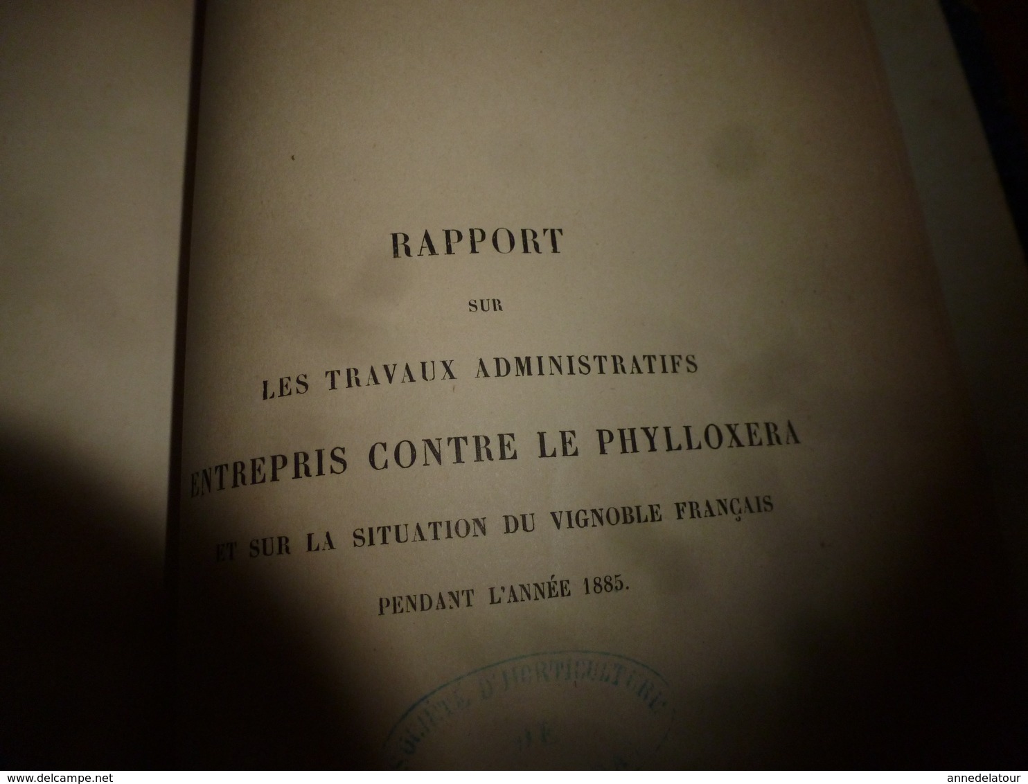 1874 RAPPORTS sur l'AGRICULTURE par Eugène Tisserand (avec dessins des matériels qui étaient attelés par les chevaux)