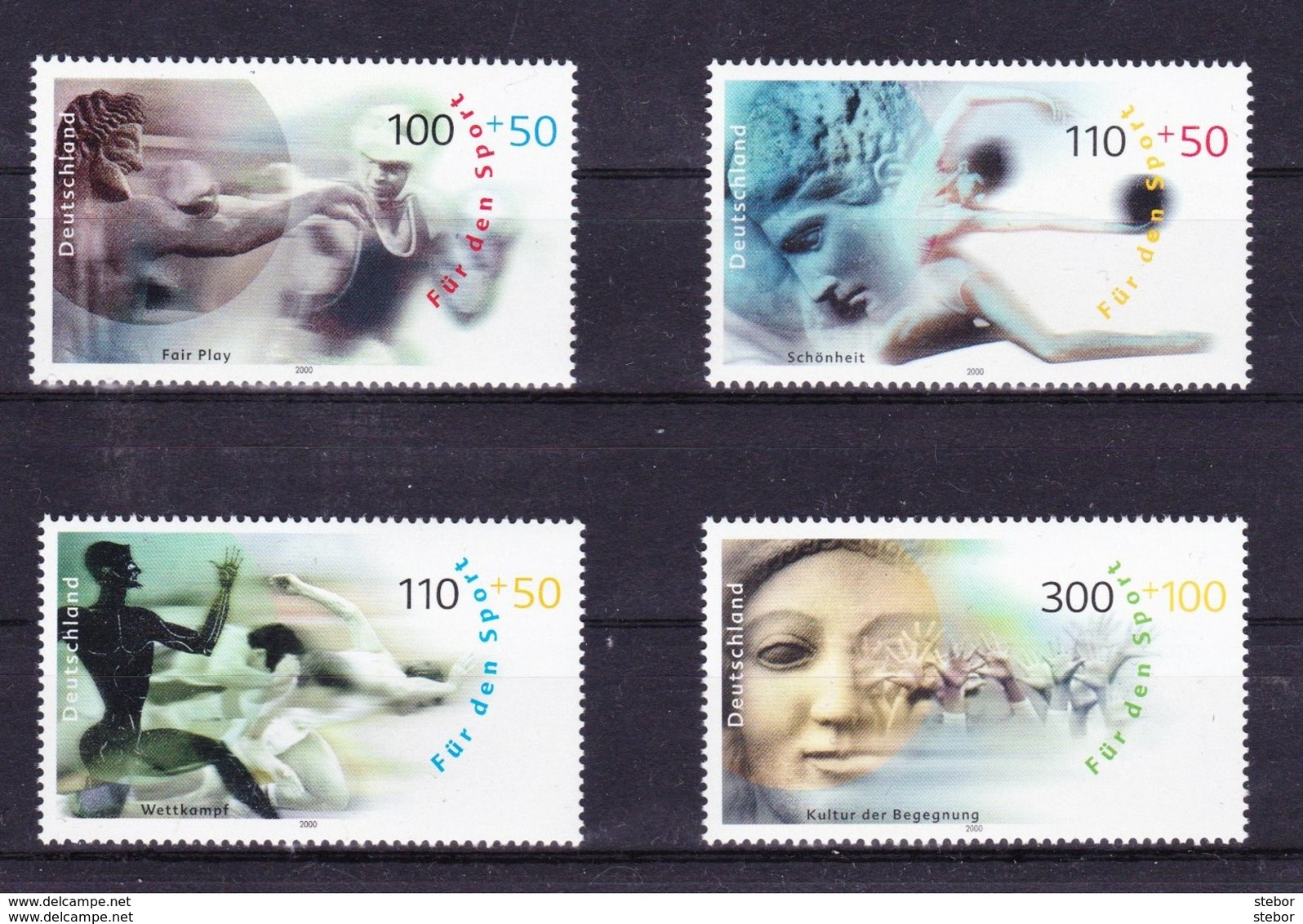 Duitsland West 2000 Nr 1926/29 **, Zeer Mooi Lot Krt 3245 - Neufs