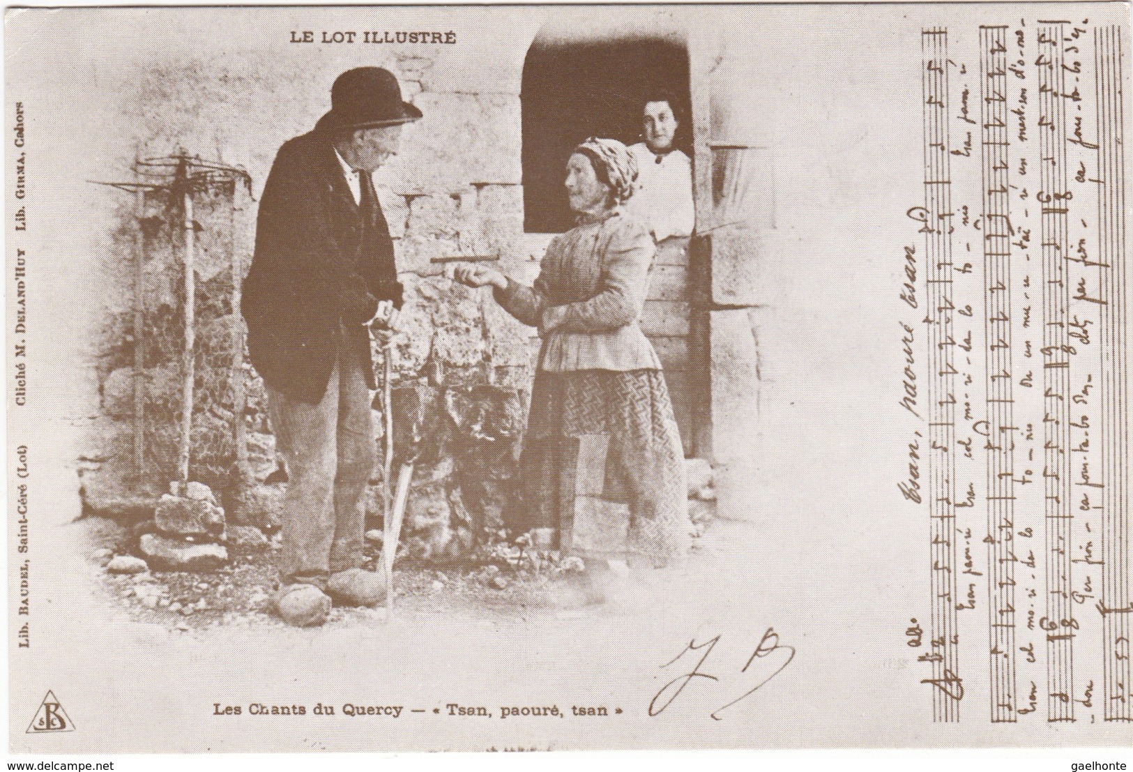 F46-006 LE LOT ILLUSTRE - LES CHANTS DU QUERCY - REEDITION "QUERCY RECHERCHE" - Altri & Non Classificati