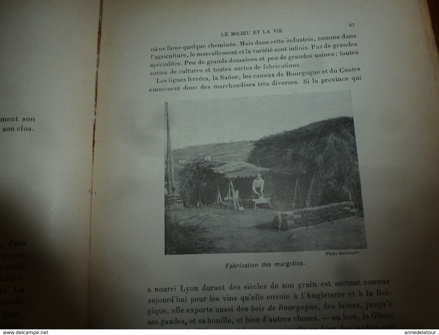 1924 Anthologies illustrées des provinces françaises--> LA BOURGOGNE (Cîteaux,Alésia,Beaune,Dijon,Autun,Cluny,Arnay,etc)