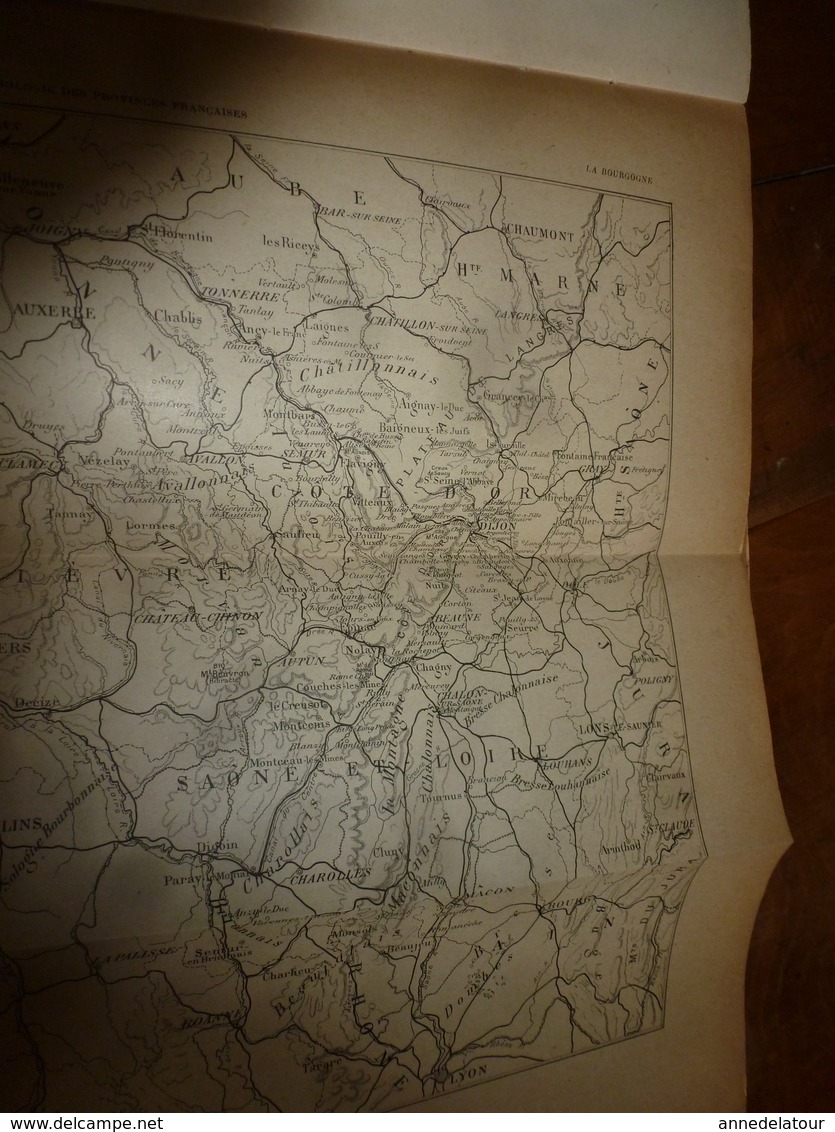 1924 Anthologies illustrées des provinces françaises--> LA BOURGOGNE (Cîteaux,Alésia,Beaune,Dijon,Autun,Cluny,Arnay,etc)