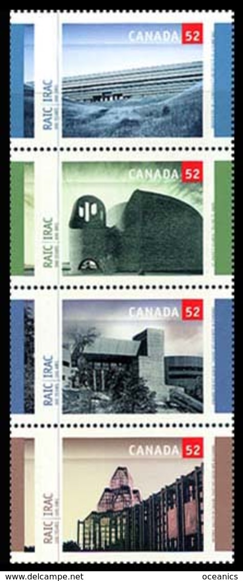 Canada (Scott No.2218a - Institut Royal D'Architecture / Royal Architectural Institute) [**] Bande / Strip - Neufs