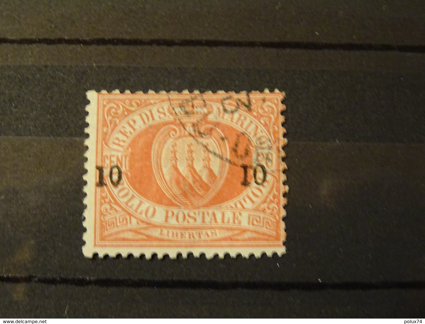 Saint-Marin 1892 Surchargée 10c - Used Stamps