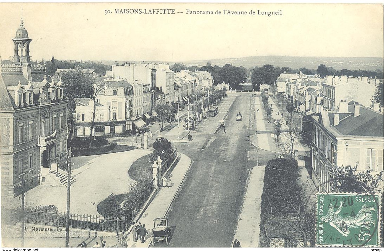 Maisons-Laffitte - Panorama De L'avenue De Longueil - Maisons-Laffitte