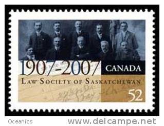 Canada (Scott No.2227 - Law Society Of Saskatchewan) (**) - Neufs