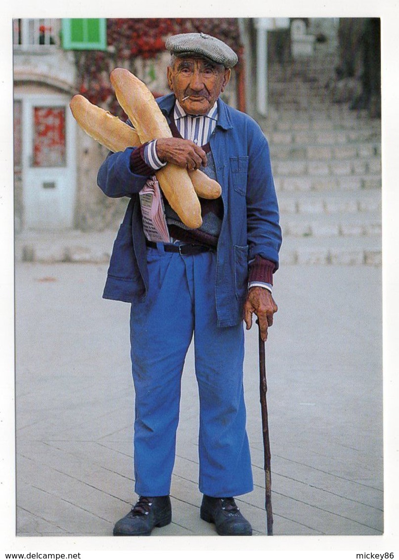 Fantaisie -- Personnage Pittoresque  ( Type Avec Baguettes De Pain, Casquette,canne ) - Hommes