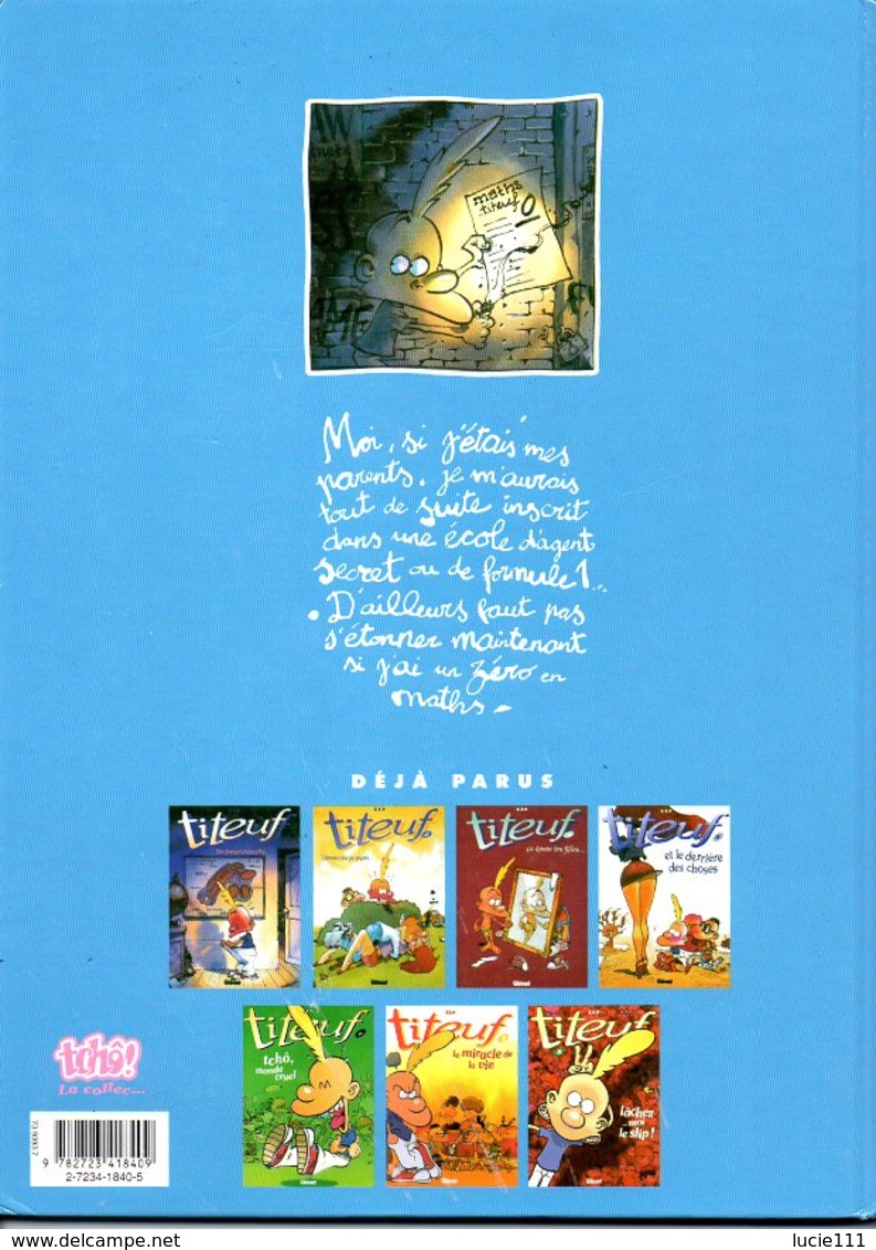 Titeuf C'est Pô Juste De Zep N. 4 En Bon état Edition 1995 Originale - Juillard