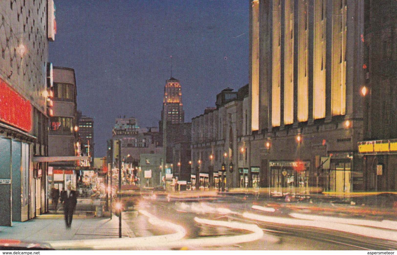 TORONTO, ONTARIO, CANADA. PLASTICHROME. CIRCULEE 1968 TO ARGENTINA- BLEUP - Toronto