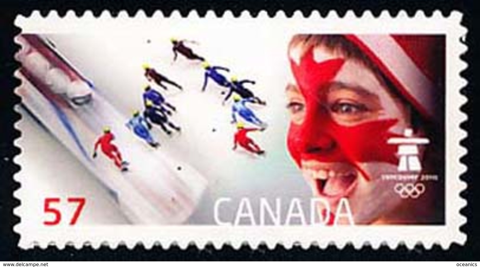 Canada (Scott No.2375 - Jeux Olympiques / 2010 / Winter Olympics) (**) - Unused Stamps