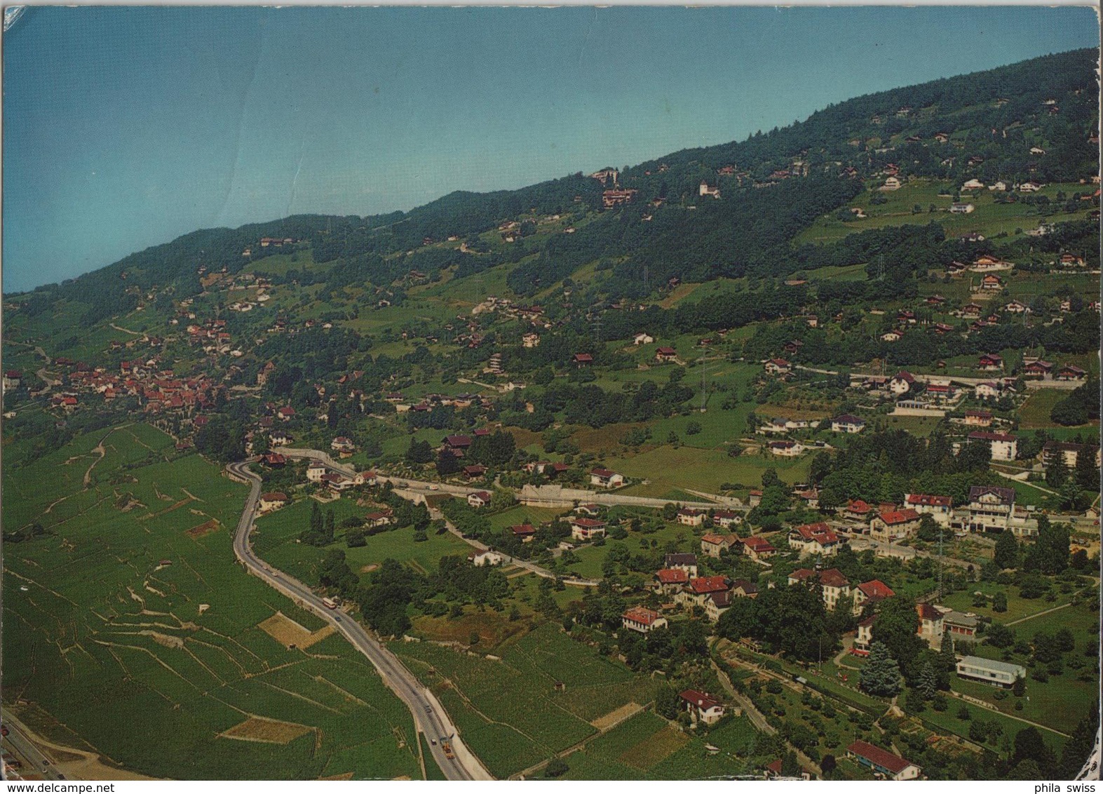 Chardonne - Jongny Et Mont-Pelerin Sur Vevey - Vue Aerienne - Flugaufnahme - Jongny