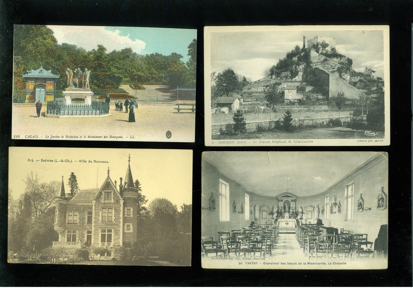 Beau lot de 60 cartes postales de France        Mooi lot van 60 postkaarten van Frankrijk  - 60 scans