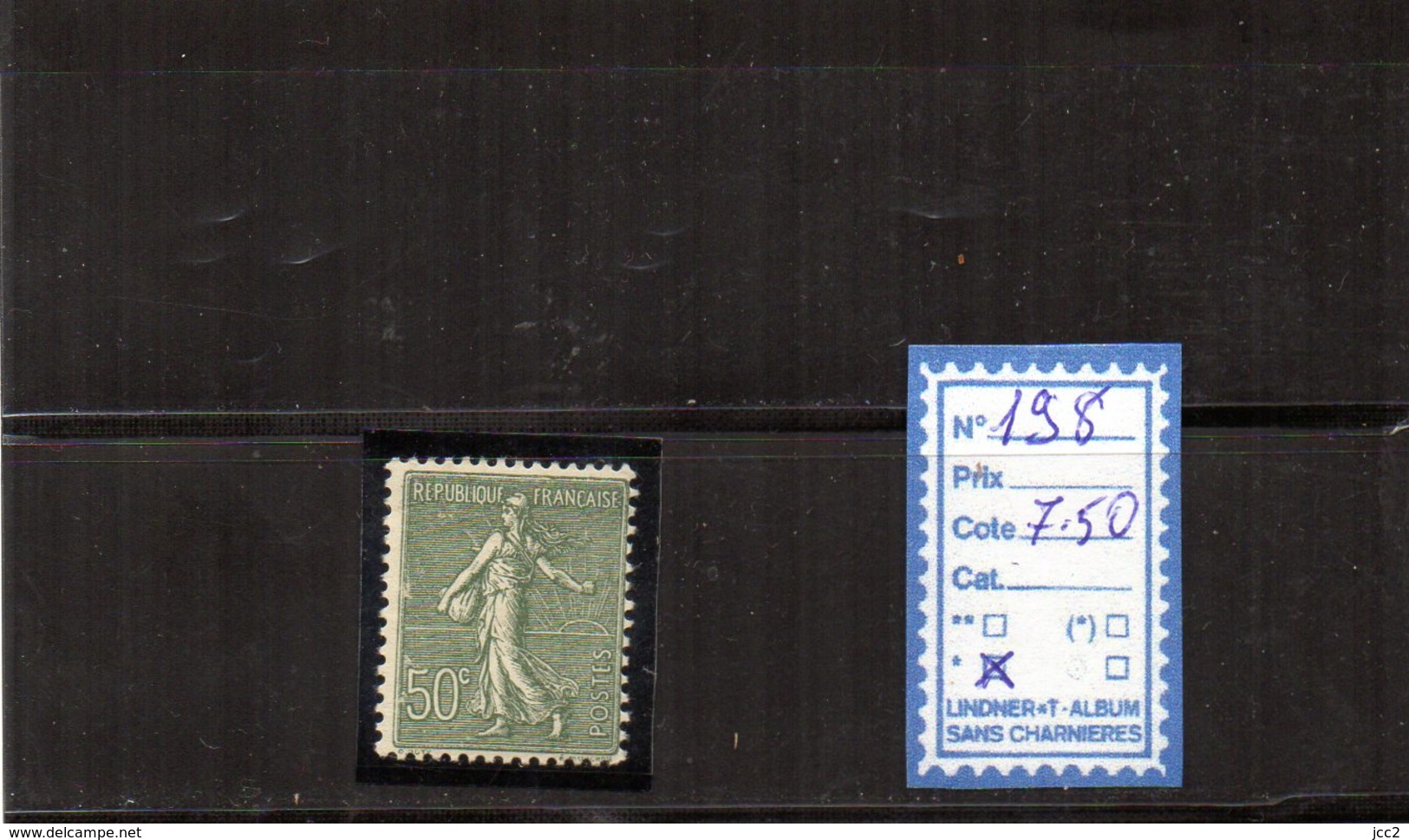 FRANCE Charnier * (198) - 1903-60 Semeuse A Righe