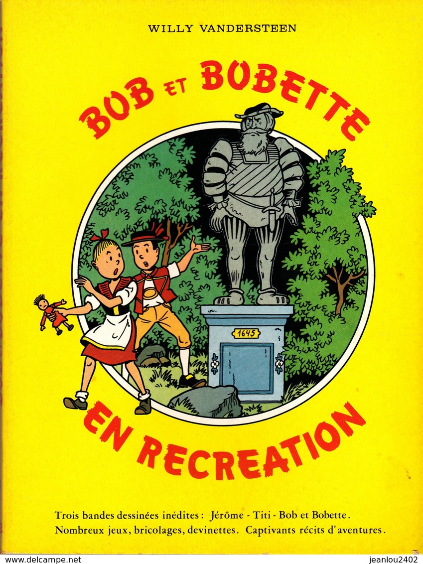 En Récréation Avec BOB Et BOBETTE - Bob Et Bobette