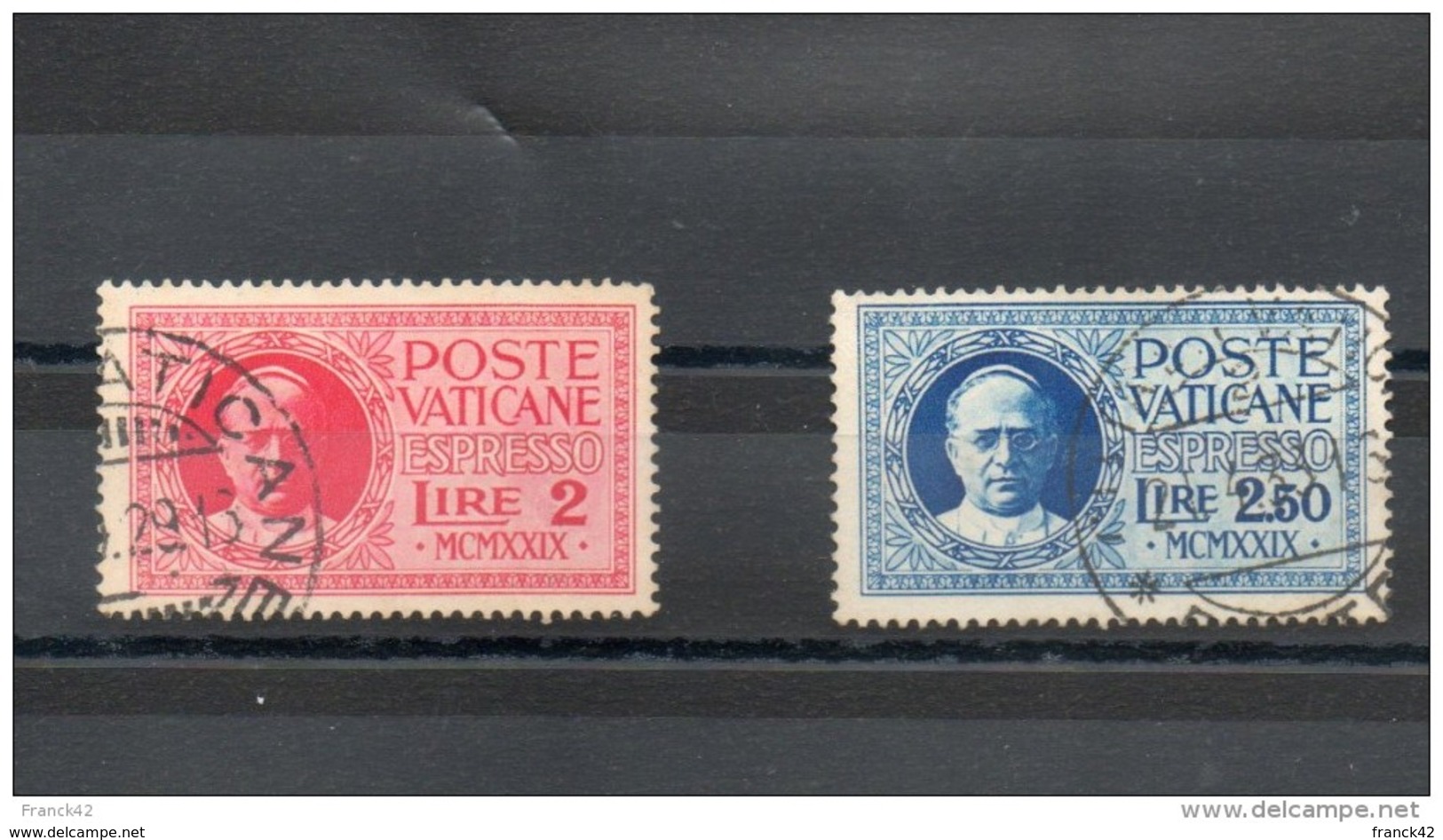 Vatican. Express. 1929 - Priority Mail