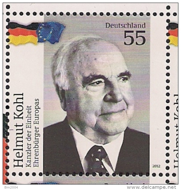 2012 Deutschland Allem. Fed. Mi. 2960 **MNH  Helmut Kohl - Ungebraucht
